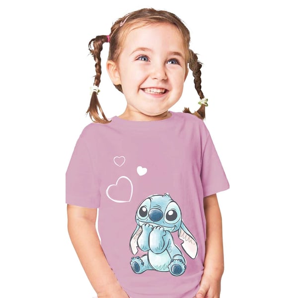 Lilo & Stitch Lasten Stitch & Angel T-paita