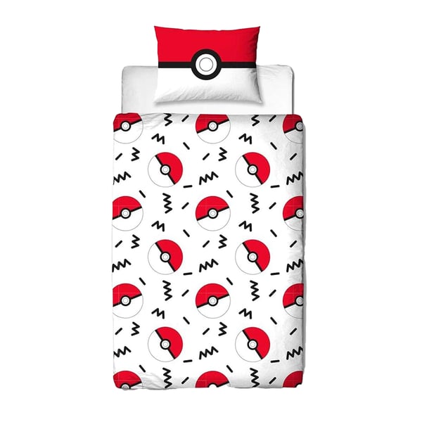 Pokemon Super Memphis Reversible Duvet Set
