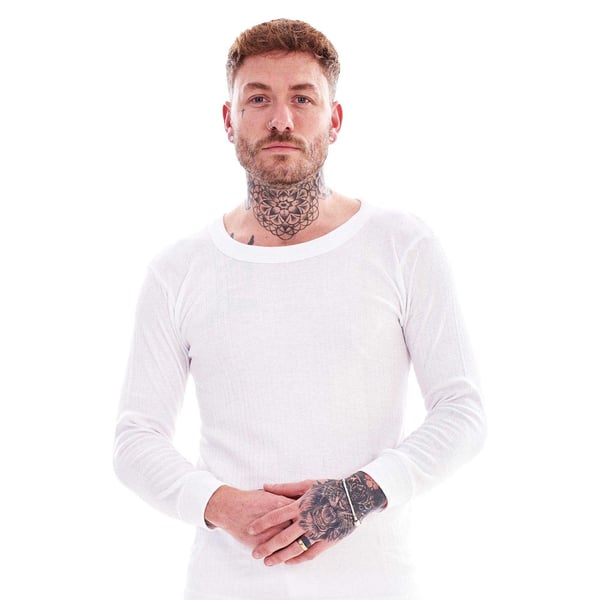 Keanu Mens Thermal Long-Sleeved T-Shirt (Pack of 3)
