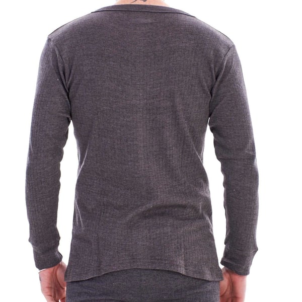 Keanu Mens Thermal Long-Sleeved T-Shirt (Pack of 3)
