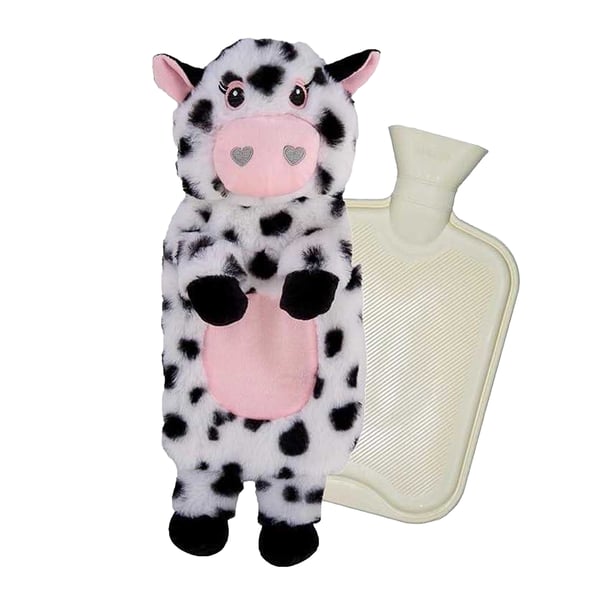 K Collection Cow 3D 750ml Hot Water Bottle And Cover