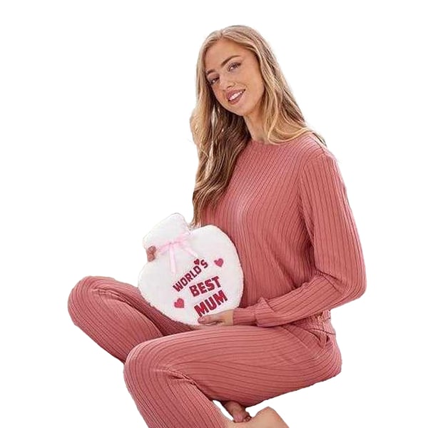 K Collection World´s Best Mum 1L Hot Water Bottle Cover