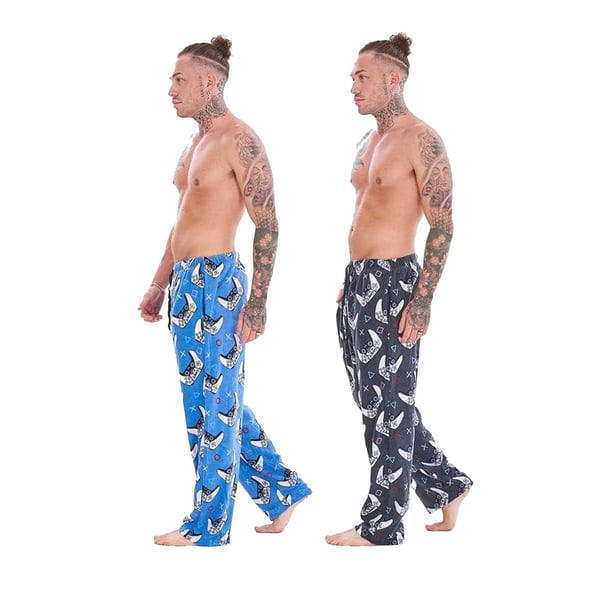 Keanu Childrens/Kids Game Controller Lounge Pants (Pack of 2)