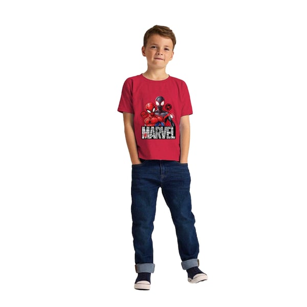 Spider-Man Childrens/Kids Characters T-Shirt (Pack of 3)