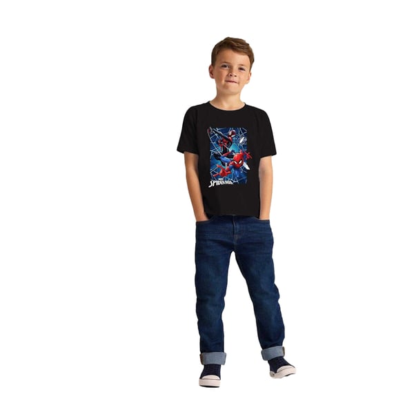 Spider-Man Childrens/Kids Characters T-Shirt (Pack of 3)