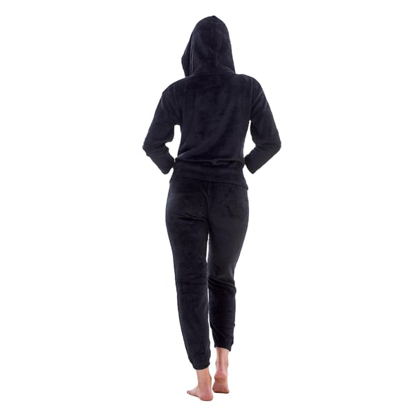 Keanu Womens/Ladies Zipped Long Pyjama Set