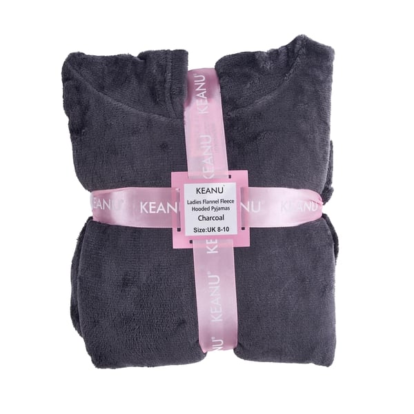 Keanu Womens/Ladies Zipped Long Pyjama Set