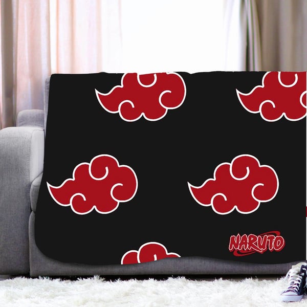 Naruto Fleece Akatsuki Symbol Filt