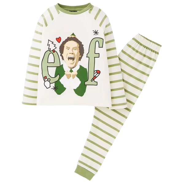 Elf Womens/Ladies Striped Long Pyjama Set