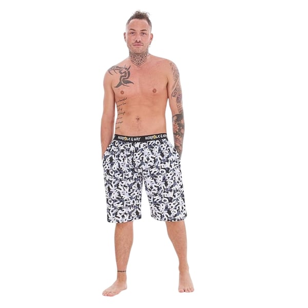 Norfolk Industries Mens Lounge Shorts (Pack of 2)
