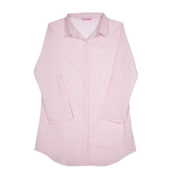 Keanu Womens/Ladies Stripes Cotton Woven Nightie