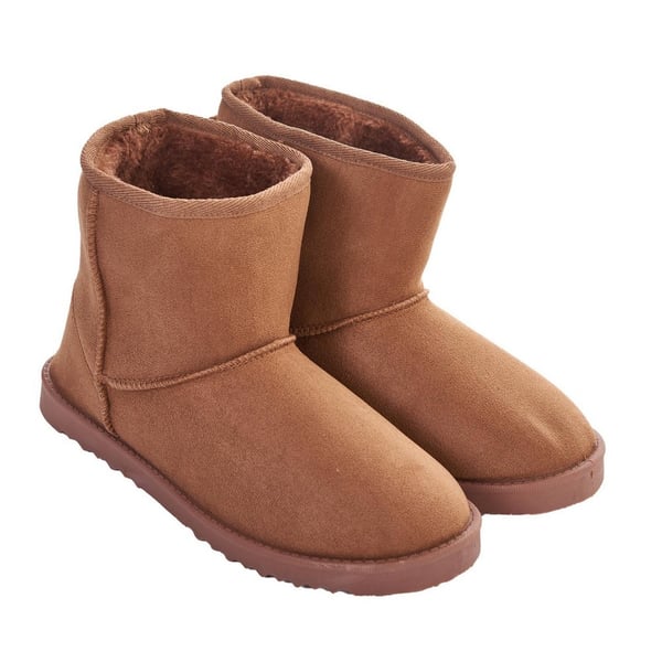 Keanu Womens/Ladies Classic Faux Suede Winter Boots