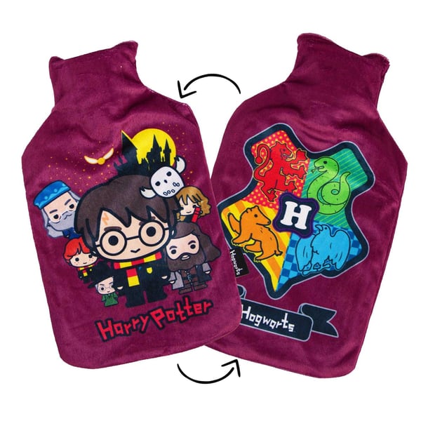 Harry Potter Reversible 2L Hot Water Bottle And Cover