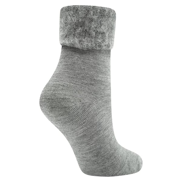 Soxy Womens/Ladies Thermal Fleece Socks (Pack of 6)