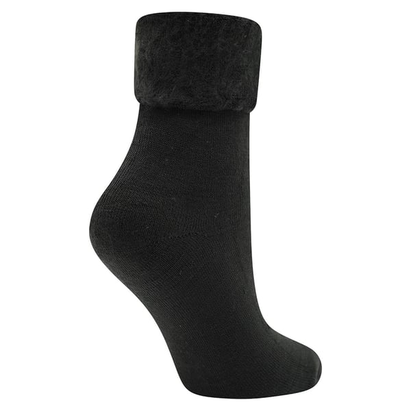 Soxy Womens/Ladies Thermal Fleece Socks (Pack of 6)