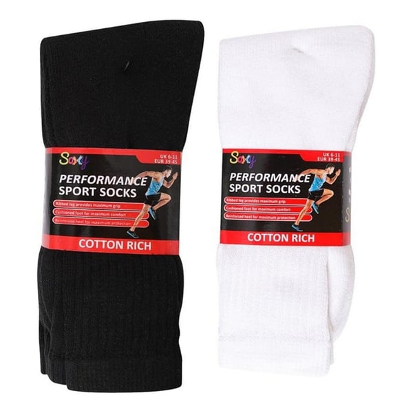 Soxy Mens Socks (Pack of 12)