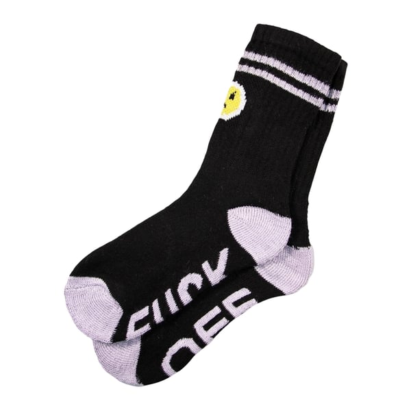 Floso Womens/Ladies Fuck Off Text Socks (Pack of 6)