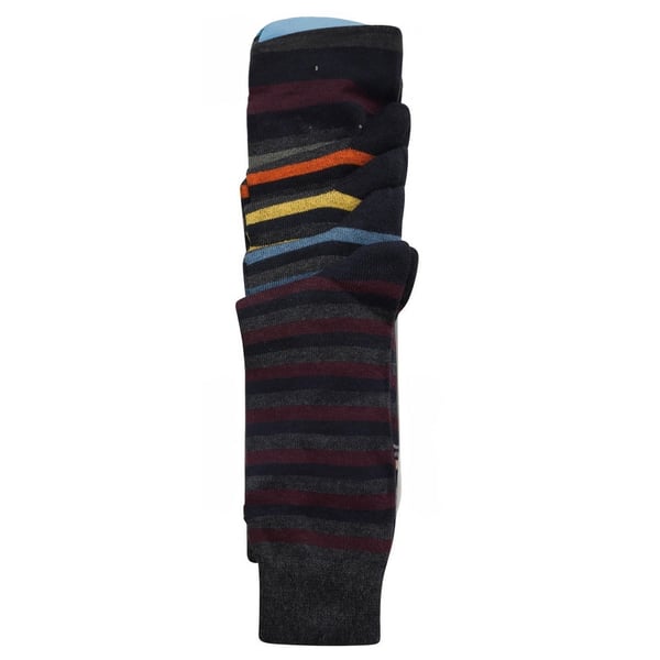 Ex Store Mens Striped Socks (Pack of 10)