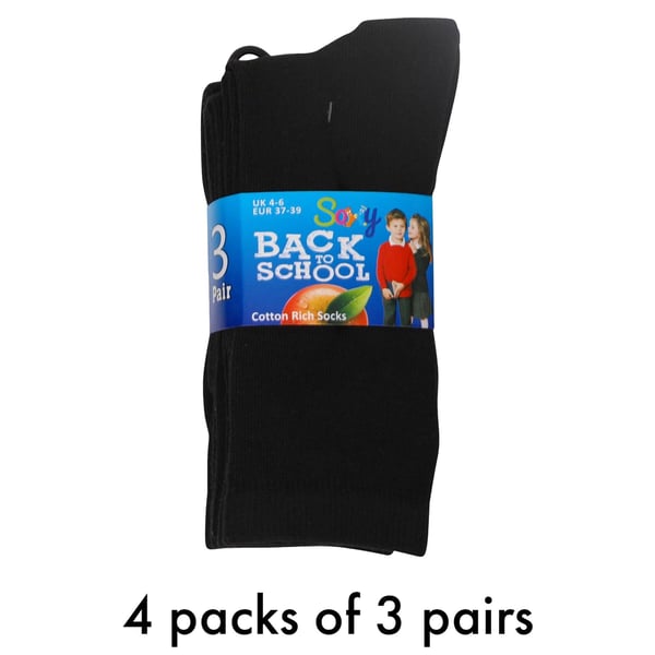 Soxy Barnstrumpor i Bomull (12-pack)
