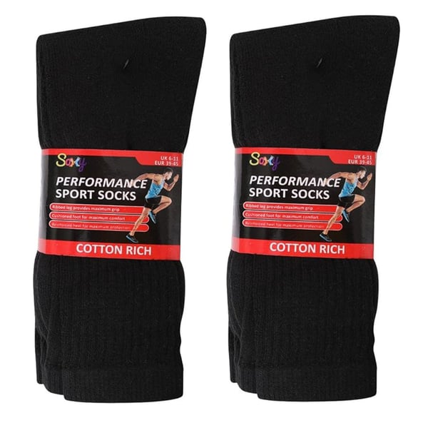 Soxy Mens Cotton Socks (Pack of 20)