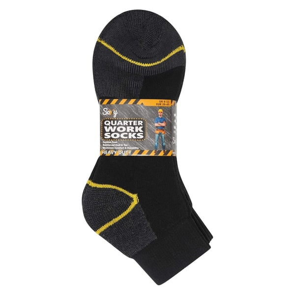 Public Dealz Mens Heavy Duty Socks (Pack of 12)