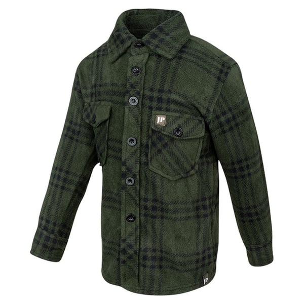 Jack Pyke Childrens/Kids Checked Polar Fleece Shirt