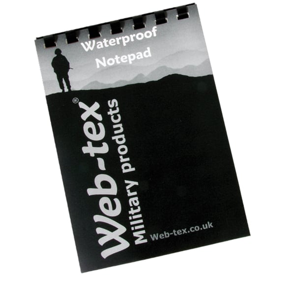 Web-Tex Waterproof Notepad
