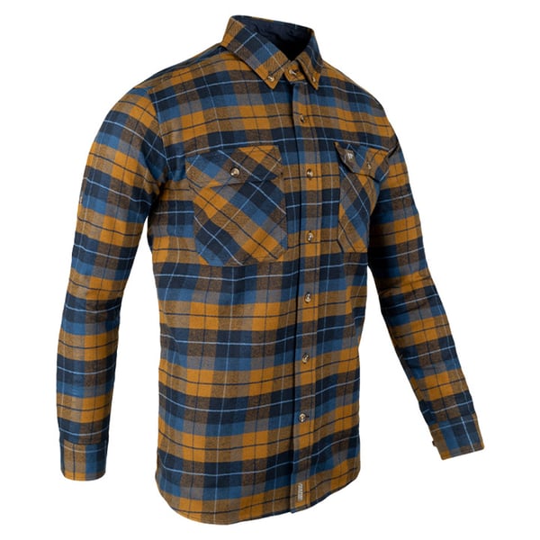 Jack Pyke Mens Bleasdale Checked Flannel Heavy Shirt