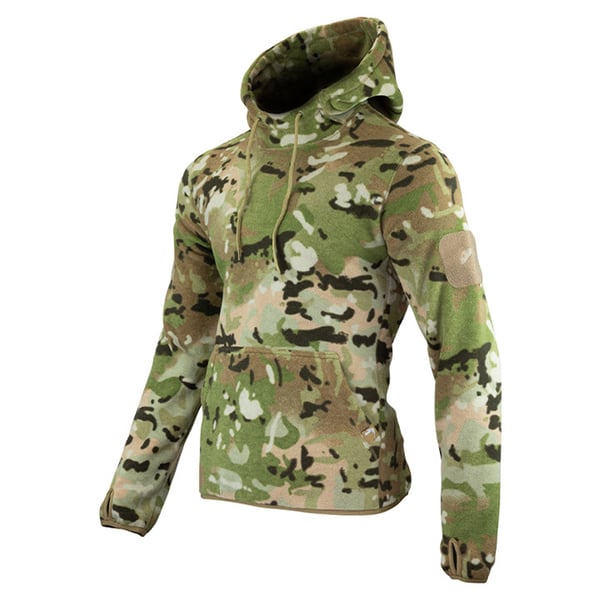 Viper Mens Camo Fleece Hoodie