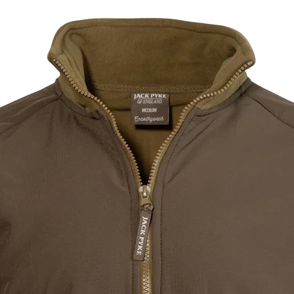 Jack Pyke Mens Bleasdale Half Zip Fleece Top