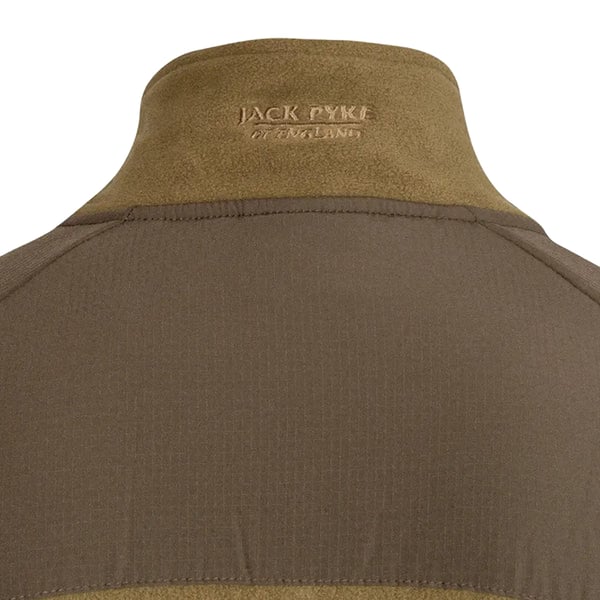 Jack Pyke Mens Bleasdale Half Zip Fleece Top
