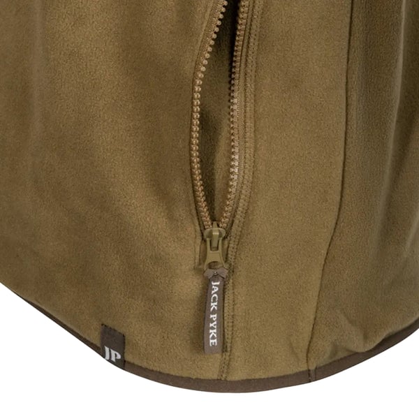 Jack Pyke Mens Bleasdale Half Zip Fleece Top