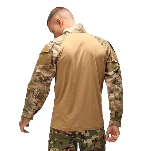 Viper Mens Special Ops Quarter Zip Long-Sleeved T-Shirt