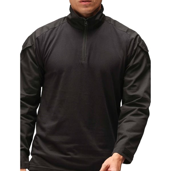 Viper Mens Special Ops Quarter Zip Long-Sleeved Shirt