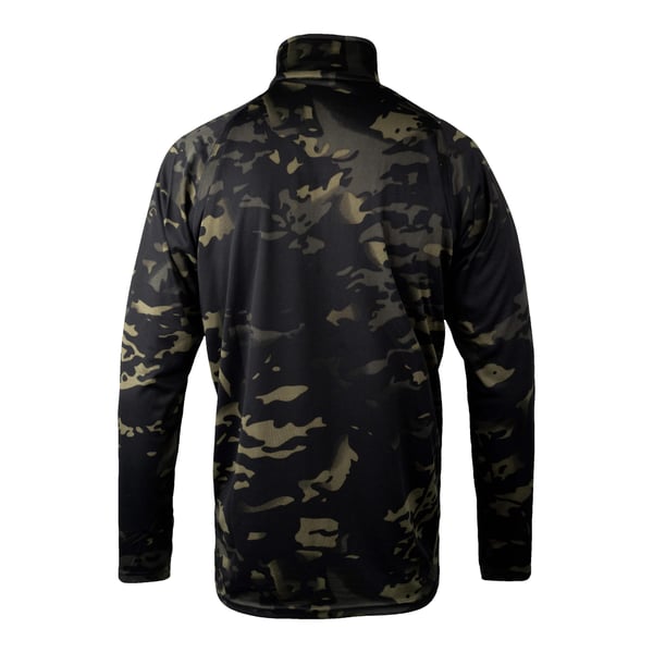 Speero Mens Armour Camo Quarter Zip Midlayer