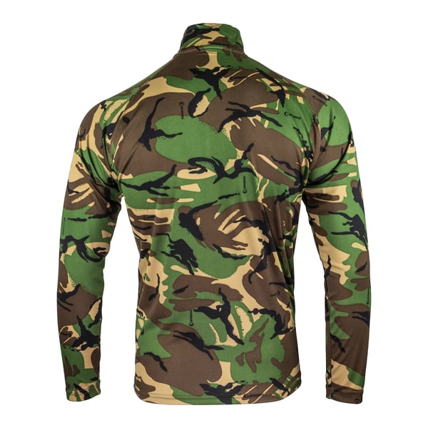 Speero Mens Armour Camo Quarter Zip Midlayer