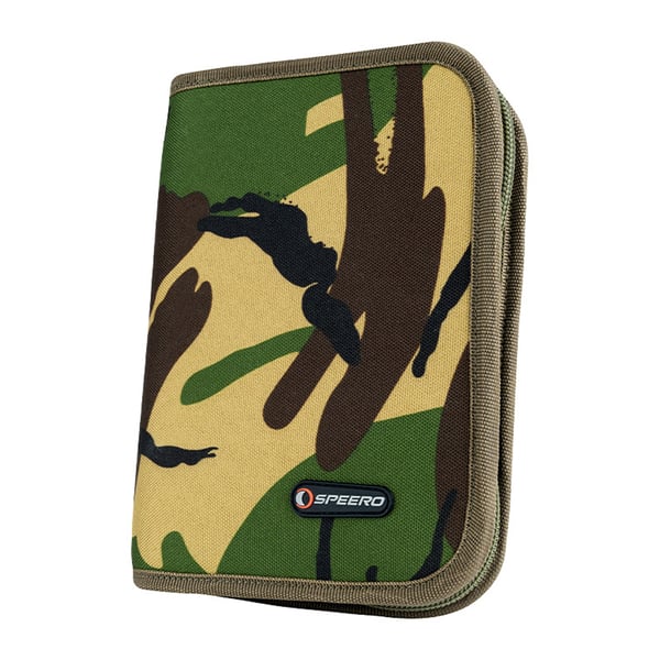 Speero Camo vetoketjullinen asiakirjalompakko