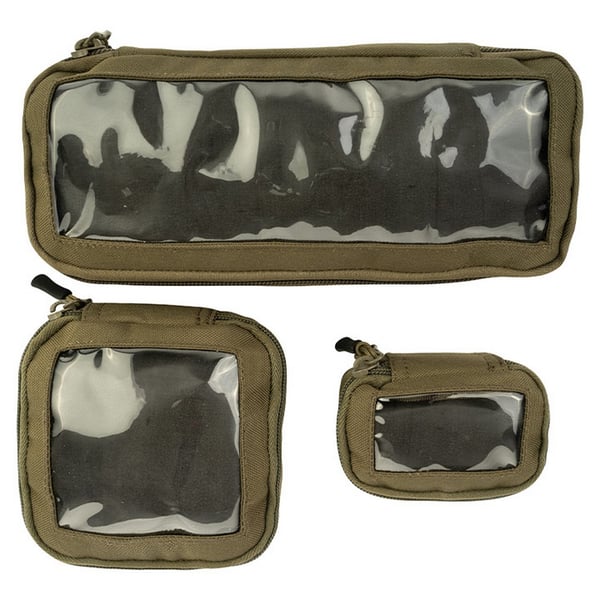 Speero Clear Window Pouch Set (Pack of 3) Speero Clear Window Pouch Set (Pack of 3)
