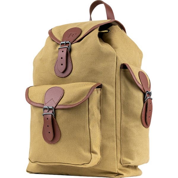 Jack Pyke Canvas Leather Trim Backpack