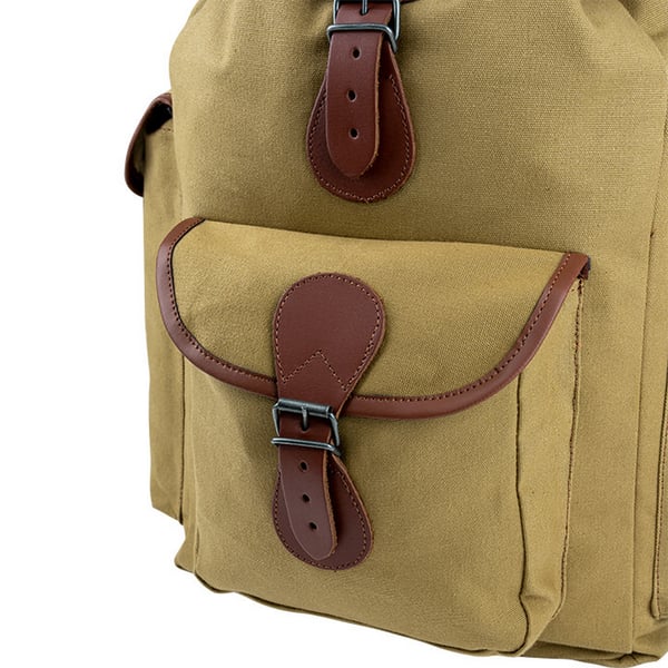 Jack Pyke Canvas Leather Trim Backpack