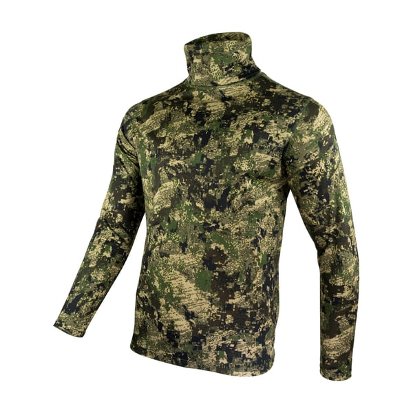Jack Pyke Mens Digital Camo Roll Neck Midlayer