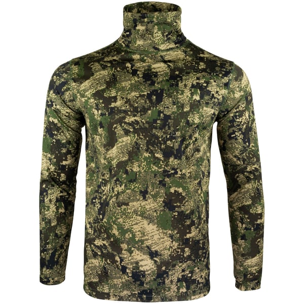 Jack Pyke Mens Digital Camo Roll Neck Midlayer