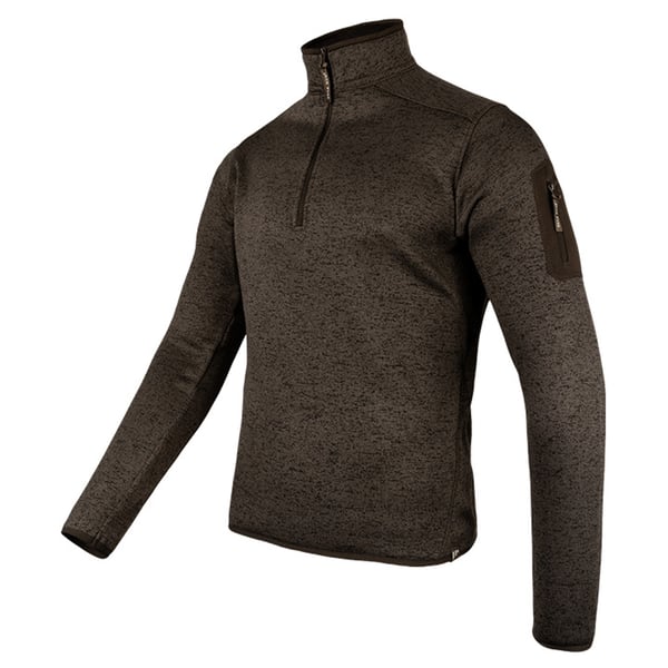 Jack Pyke Miesten Melange Quarter Zip Fleecetoppi