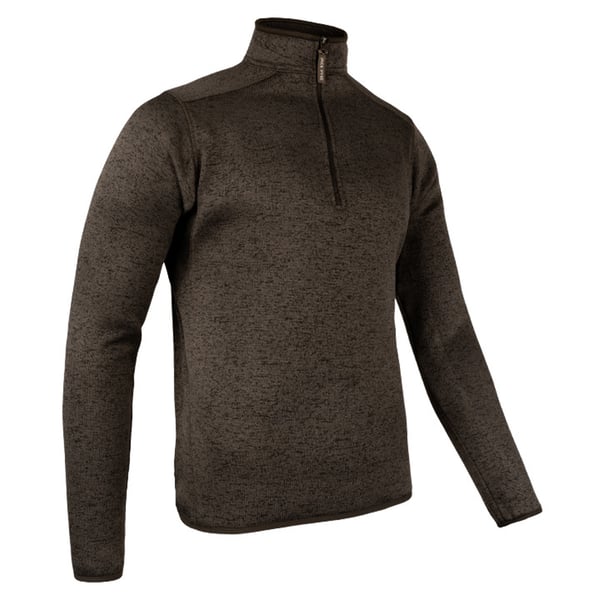 Jack Pyke Miesten Melange Quarter Zip Fleecetoppi