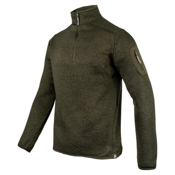 Jack Pyke Miesten Melange Quarter Zip Fleecetoppi