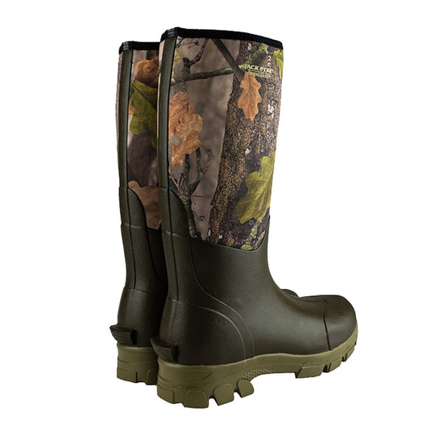 Jack Pyke Mens Ashcombe Oak Leaf Neoprene Camo Wellington Boots