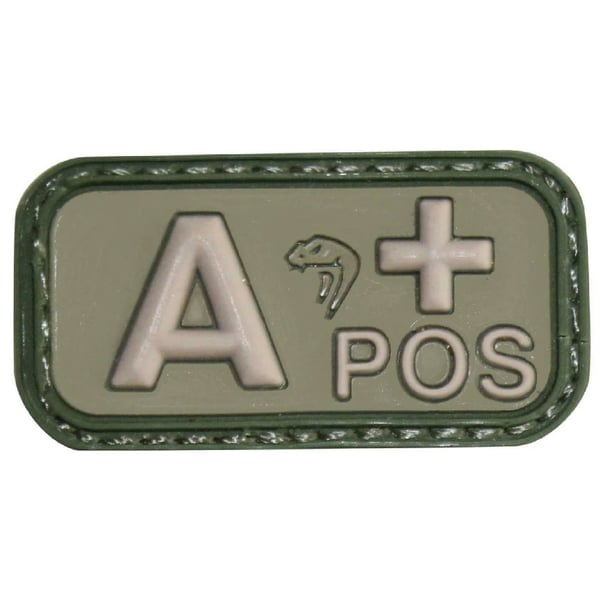 Viper A Positive Rubber Patch Viper A Positive Rubber Patch