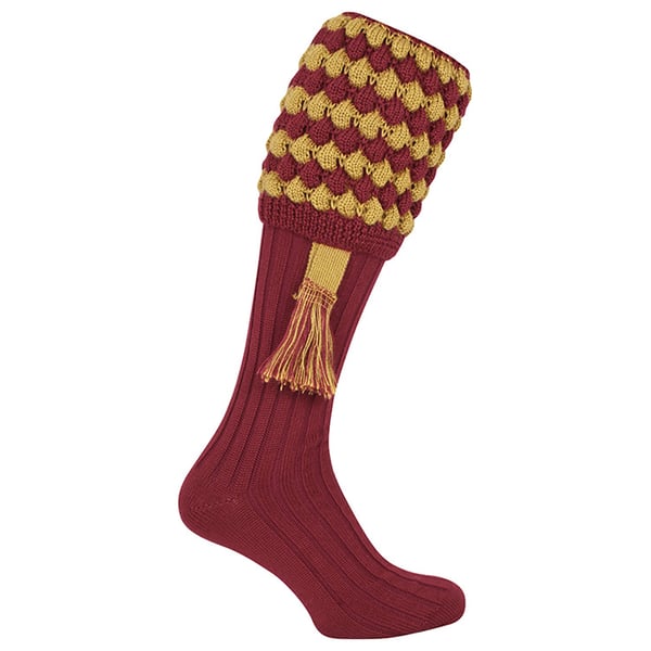 Jack Pyke Unisex Adult Pebble Shooting Socks with Garters
