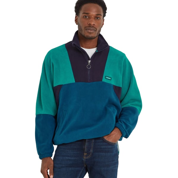 TOG24 Mens Aztec Colour Block Fleece Jacket