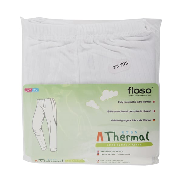 FLOSO Unisex Childrens/Kids Thermal Underwear Long Johns/Pants